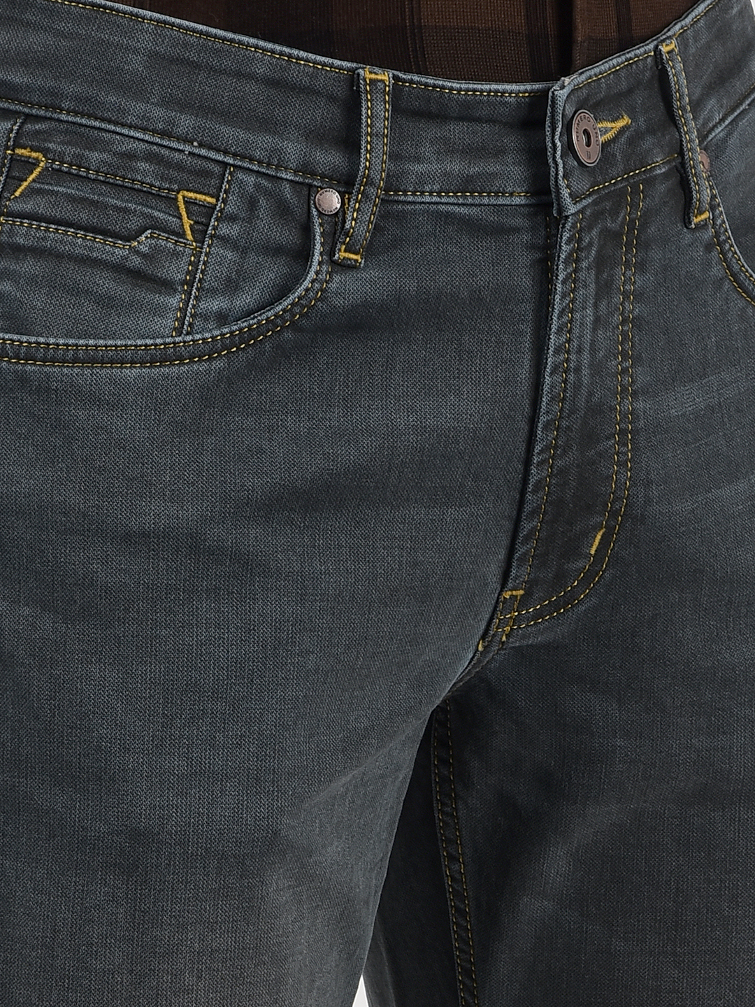 Numero Uno Men Solid Blue Jeans